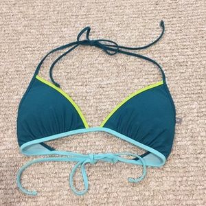 aerie triangle bikini top
